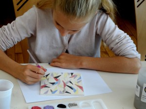 décoration sur faïence 2