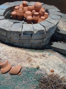 Maquette du four des Potiantes de Saint-Jean-la-Poterie